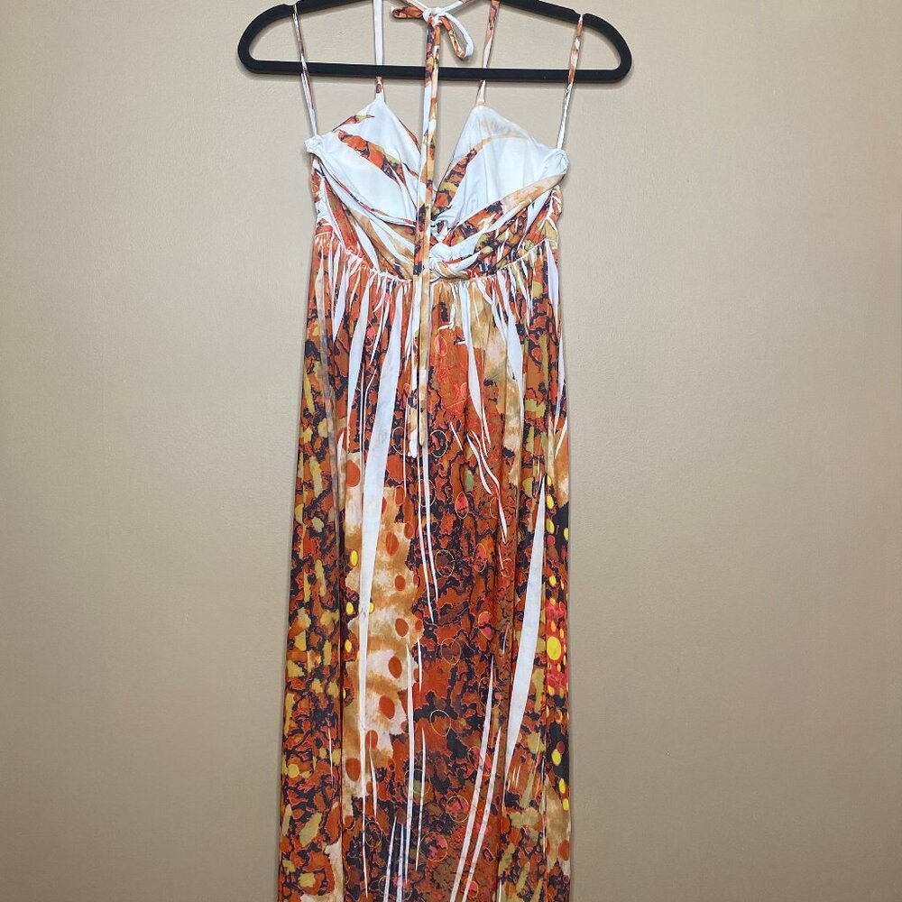 Playful Wild Print Summer Maxi Dress - Picture 11 of 11